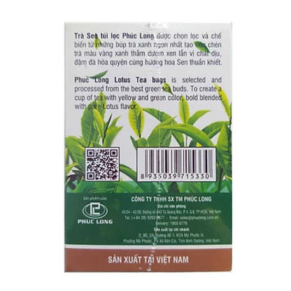 Phuc Long lotus tea bags 2g