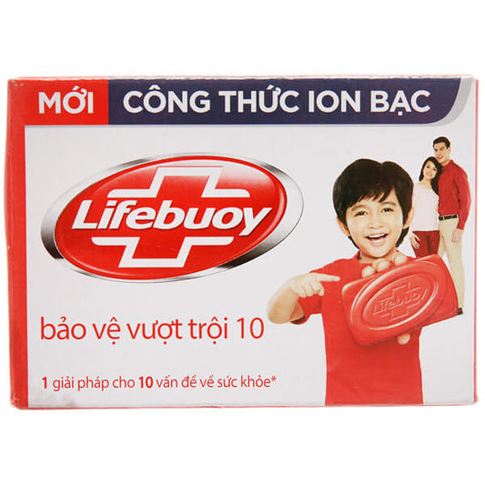 Xà Bông Cục Lifebuoy Bảo Vệ Vượt Trội 90g