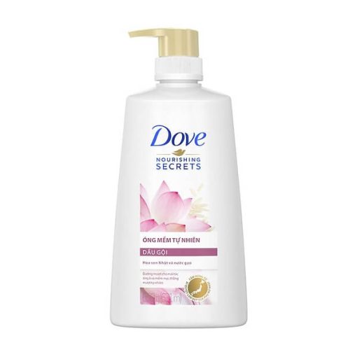 Dầu Gội Dove Óng Mềm Tự Nhiên 650g