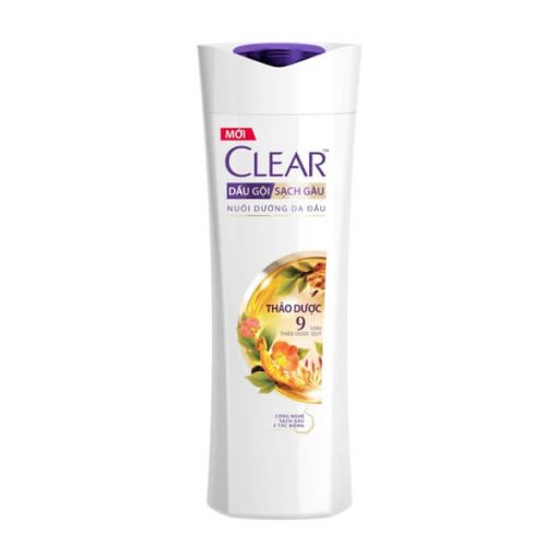 Dầu Gội Sạch Gàu Clear Thảo Dược 180g