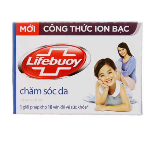 Xà Bông Cục Lifebuoy Chăm Sóc Da 90g