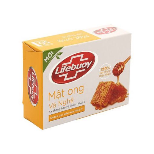 Xà Bông Cục Lifebuoy Mật Ong Và Nghệ 90g