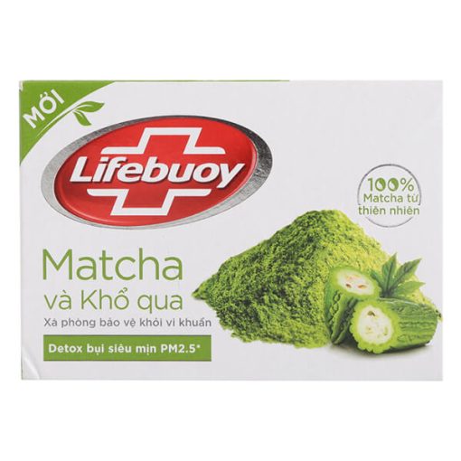 Xà Bông Cục Lifebuoy Matcha Và Khổ Qua 90g