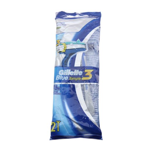 2 Cây Dao Cạo Râu 3 Lưỡi Blue Simple 3