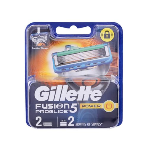 2 Lưỡi Dao Cạo Râu 5 Lưỡi Gillette Fusion 5 Power