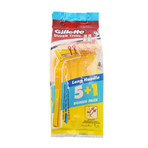 5 Cây Dao Cạo Râu Lưỡi Kép Gillette Super Thin II