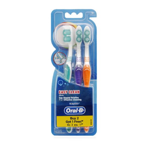Bộ 3 Bàn Chải Oral-B Easy Clean Lông Mềm