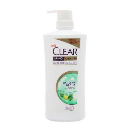 Dầu Gội Clear Men Mát Lạnh Bạc Hà 630g
