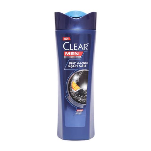 Dầu Gội Clear Men Sạch Sâu Da Đầu 370g