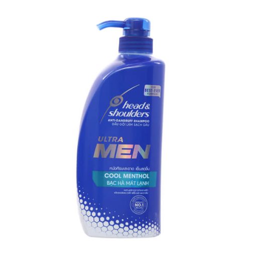Dầu Gội Head & Shoulders Ultra Men Bạc Hà Mát Lạnh 720ml