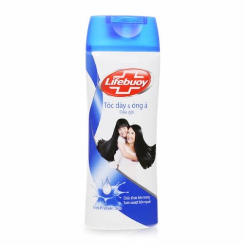 Dầu Gội Lifebuoy Tóc Dày Óng Ả 170g