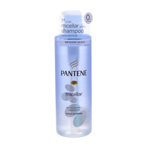 Dầu Gội Pantene Pro-V Micellar Làm Sạch Sâu Chiết Xuất Tảo Biển 530ml