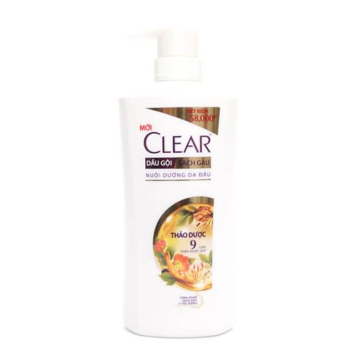 Dầu Gội Sạch Gàu Clear Thảo Dược 630g