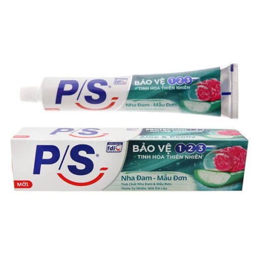 Kem Đánh Răng P/S Bảo Vệ 123 Nha Đam Mẫu Đơn 180g