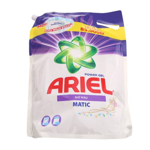 Nước Giặt Ariel Matic Giữ Màu Túi 3.25kg
