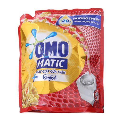 Nước Giặt Máy OMO Comfort Tinh Dầu Thơm Túi 2.4kg