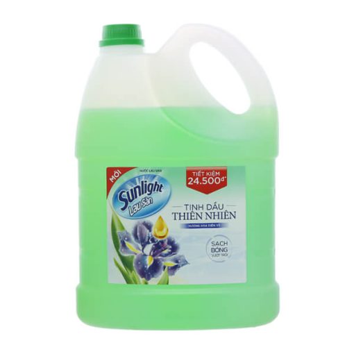 Nước Lau Sàn Sunlight Tinh Dầu Hoa Diên Vỹ 3.8kg
