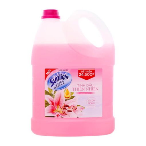 Nước Lau Sàn Sunlight Tinh Dầu Hương Hoa Lily 3.8kg