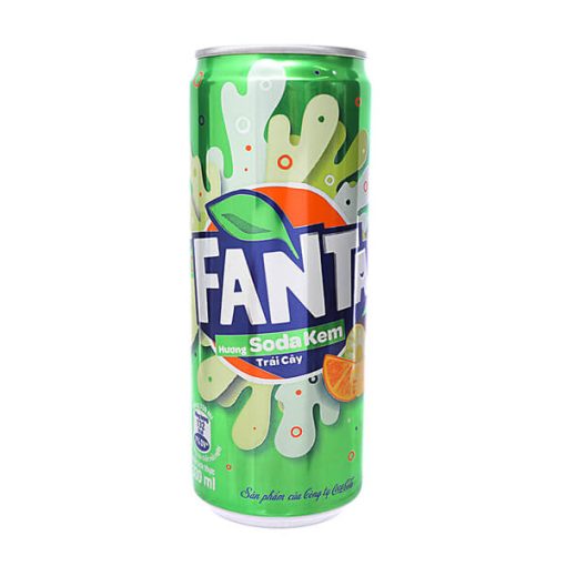 Nước Ngọt Fanta Soda Kem 330ml