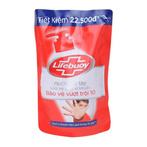 Nước Rửa Tay Lifebuoy Bảo Vệ Vượt Trội 10 450g