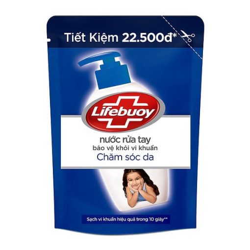 Nước Rửa Tay Lifebuoy Chăm Sóc Da 450g