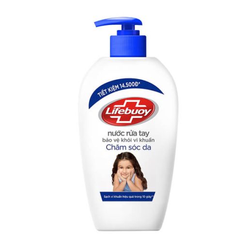 Nước Rửa Tay Lifebuoy Chăm Sóc Da 500g