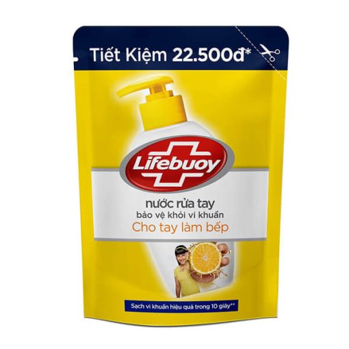 Nước Rửa Tay Lifebuoy Cho Tay Làm Bếp 450g