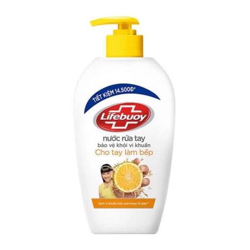 Nước Rửa Tay Lifebuoy Cho Tay Làm Bếp 500g