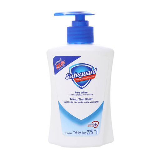 Nước Rửa Tay Safeguard Trắng Tinh Khiết 225ml