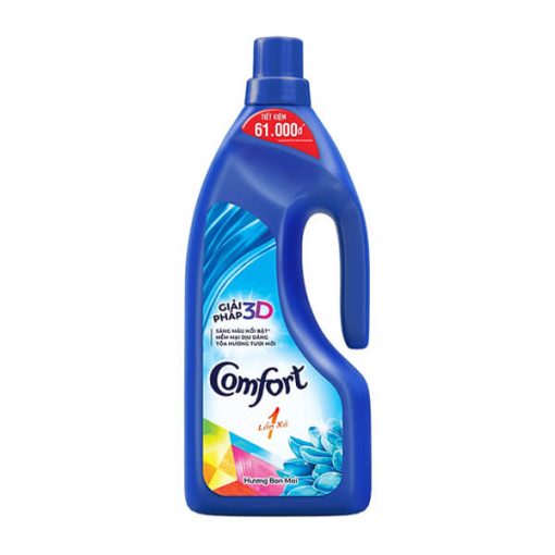 Nước Xả Vải Comfort Đậm Đặc 1 Lần Xả Hương Ban Mai Chai 1.8l