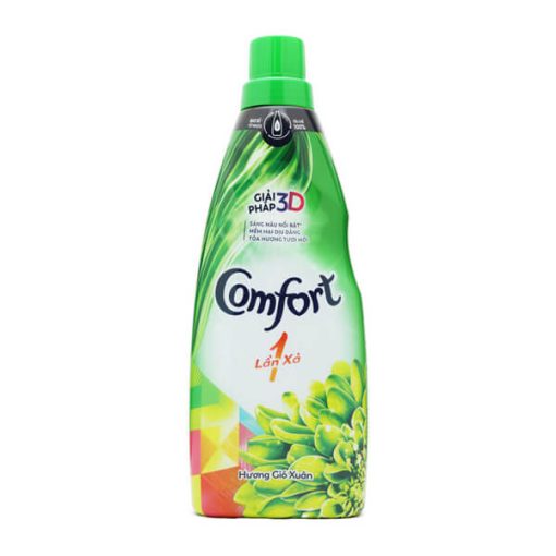 Nước Xả Vải Comfort Đậm Đặc 1 Lần Xả Hương Gió Xuân 370ml