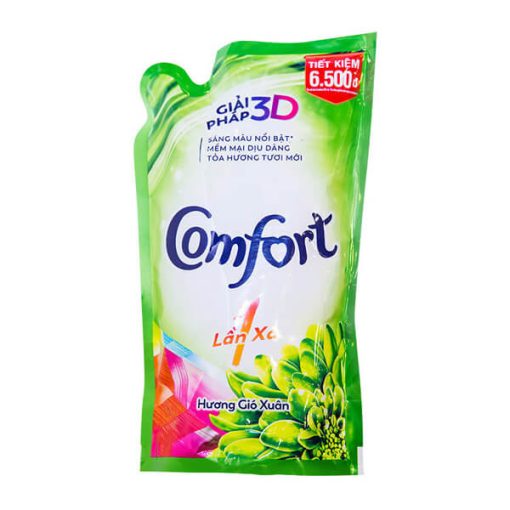 Nước Xả Vải Comfort Đậm Đặc 1 Lần Xả Hương Gió Xuân Túi 800ml