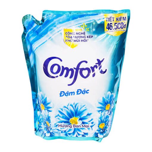 Nước Xả Vải Comfort Đậm Đặc Hương Ban Mai Túi 2.6l