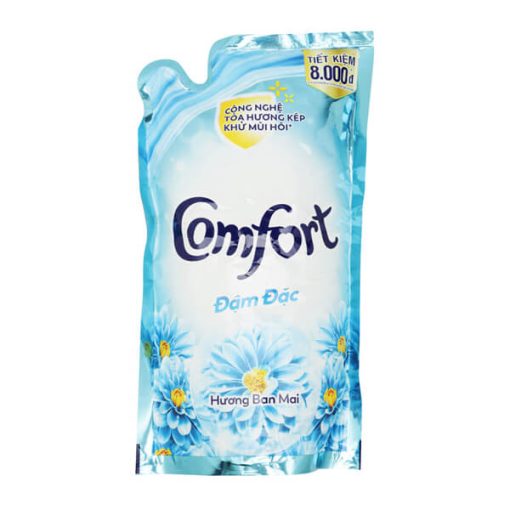 Nước Xả Vải Comfort Đậm Đặc Hương Ban Mai Túi 800ml