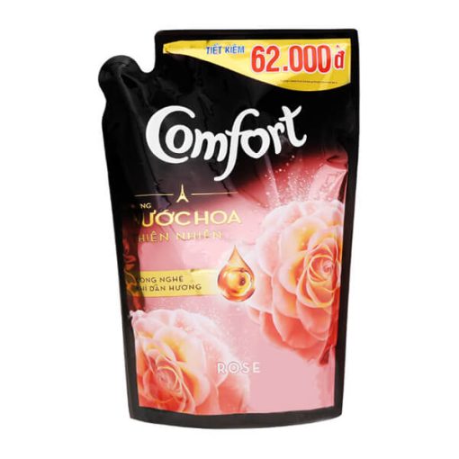 Nước Xả Vải Comfort Thiên Nhiên Rose Túi 1.6l