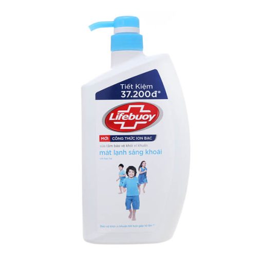 Sữa Tắm Lifebuoy Mát Lạnh Sảng Khoái 850g