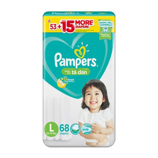 Tã Dán Pampers L68