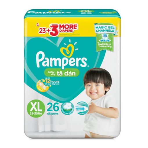 Tã Dán Pampers XL26