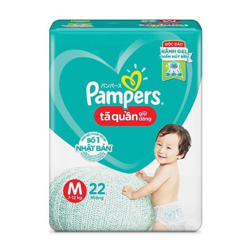 Tã Quần Pampers M22