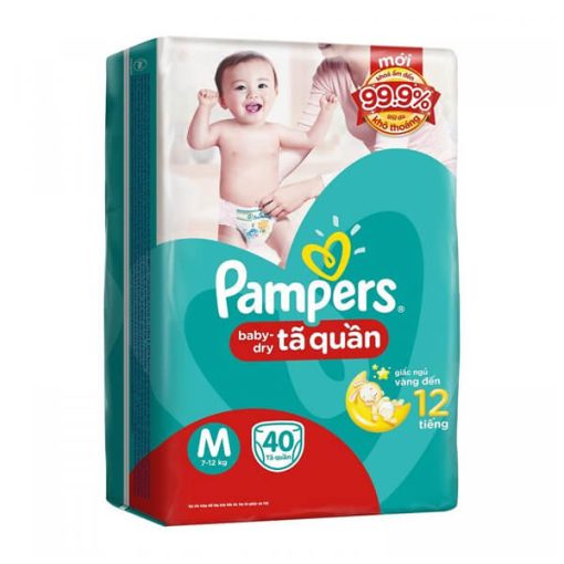 Tã Quần Pampers M40
