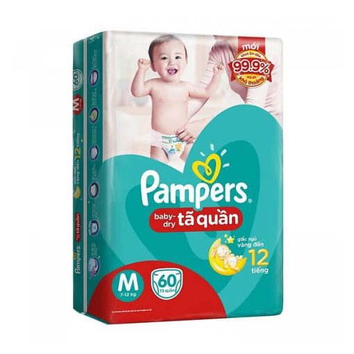 Tã Quần Pampers M60