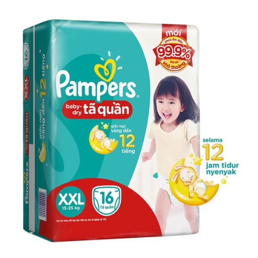Tã Quần Pampers XXL16