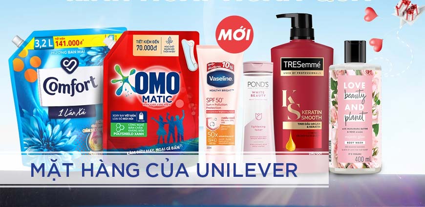 Tiêu chí xác định các sản phẩm Unilever kinh doanh