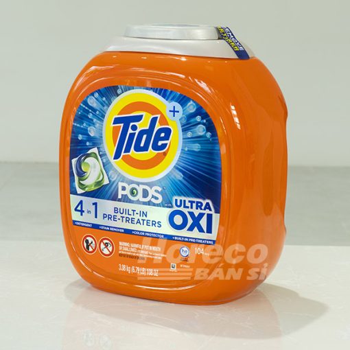 viên giặt xả tide pods