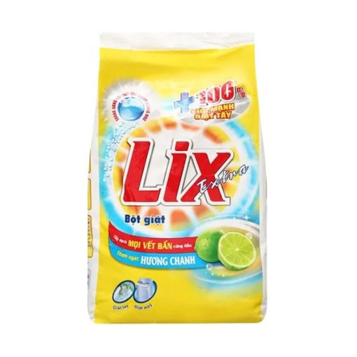 Bột Giặt Lix Extra Chanh 9kg