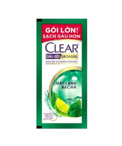 Dầu Gội Clear Mát Lạnh Bạc Hà 6g