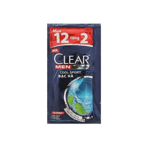 Dầu gội Clear Men Mát Lạnh Bạc Hà 5g