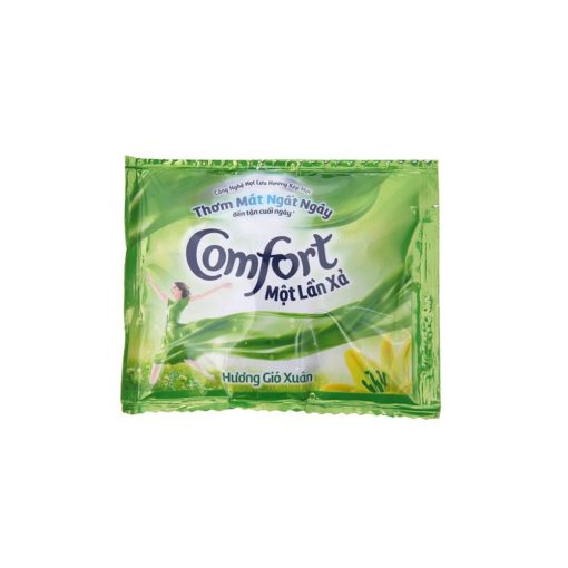 Nước Xả Vải Comfort 1 Lần Xả Hương Gió Xuân dây 20ml 10 gói