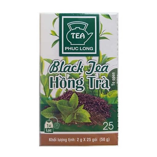 Hồng trà túi lọc Phúc Long 2g