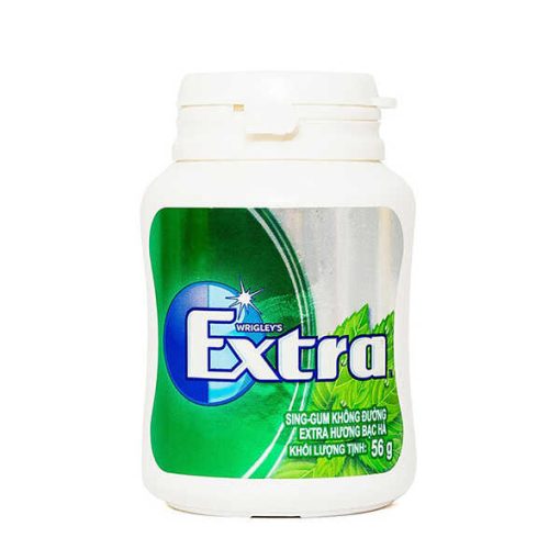 Kẹo Cao Su Wrigley Extra Bạc Hà 56g